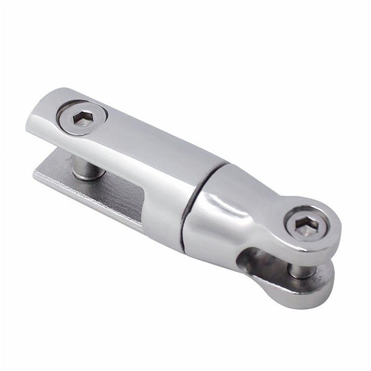 Hot Sale316 Stainless Steel Marine Hardware Heavy Duty Boat Anchor Chain Swivel Swing Hanger 360 Degree Swivel Connector