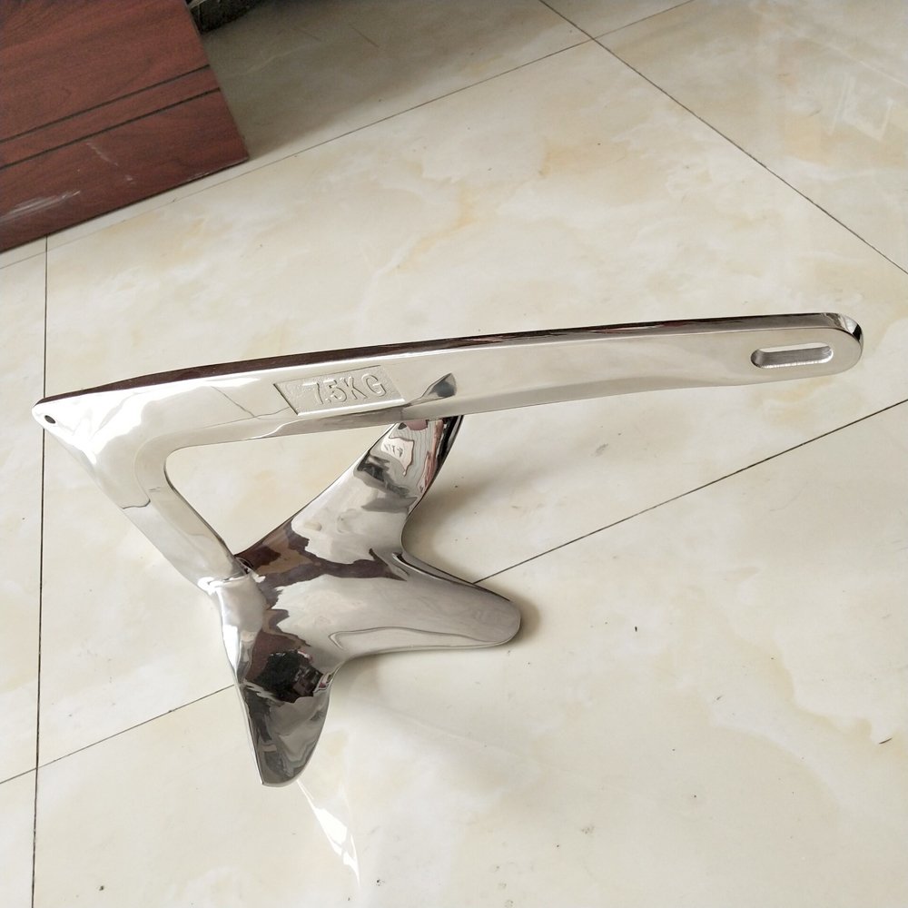 High Quality Stainless Steel Marine Hardware Ship Boat Bruce Anchor