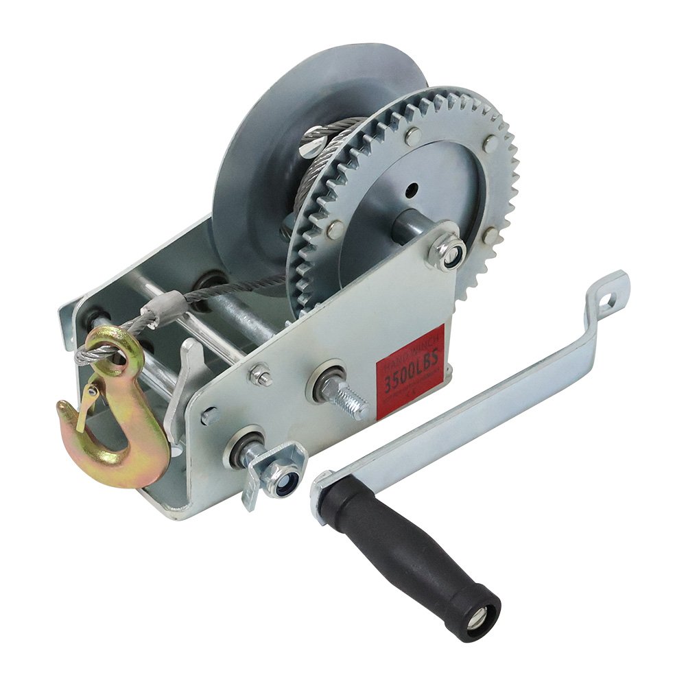 Portable 800lbs Manual Boat Winch Wire Hand Winch Hand Anchor Winch