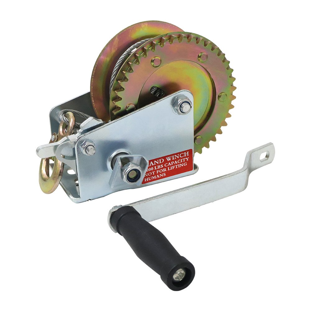 Portable 800lbs Manual Boat Winch Wire Hand Winch Hand Anchor Winch