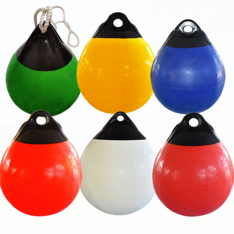 A-Series Buoy Boat Fenders Ball Round Anchor Buoy Dock Bumper Ball Inflatable Marine Mooring Buoys