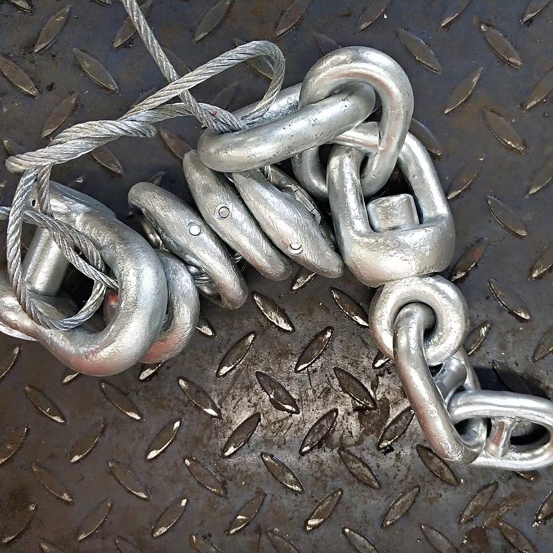 Anchor Chian Manufacturer CCS ABS BV Cert HDG Flash Welded Marine Boat Mooring Chains