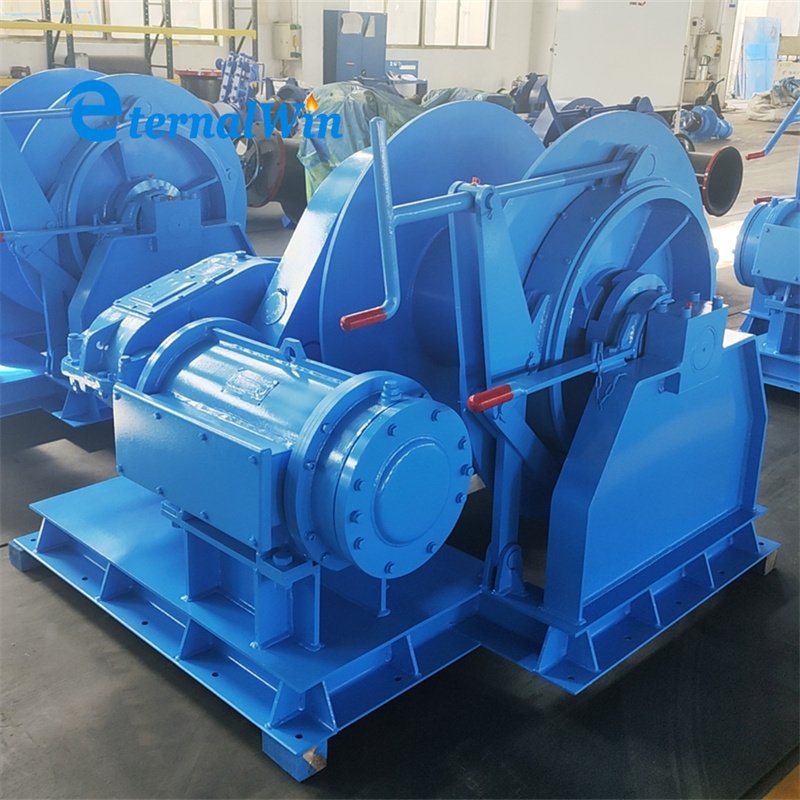 Heavy Duty Electric Motor 3ton 5ton 6ton Marine Windlass Boat Hydraulic Anchor Winch for Pulling and Lifting