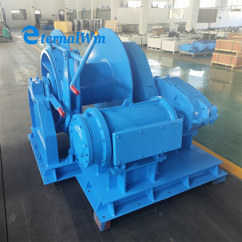 Heavy Duty Electric Motor 3ton 5ton 6ton Marine Windlass Boat Hydraulic Anchor Winch for Pulling and Lifting