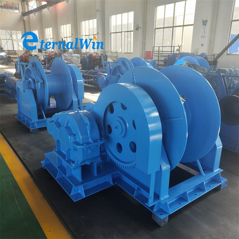 Heavy Duty Electric Motor 3ton 5ton 6ton Marine Windlass Boat Hydraulic Anchor Winch for Pulling and Lifting