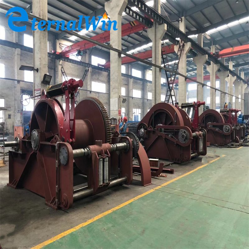 20KN Boat Anchor Winch Marine Hydraulic Winches