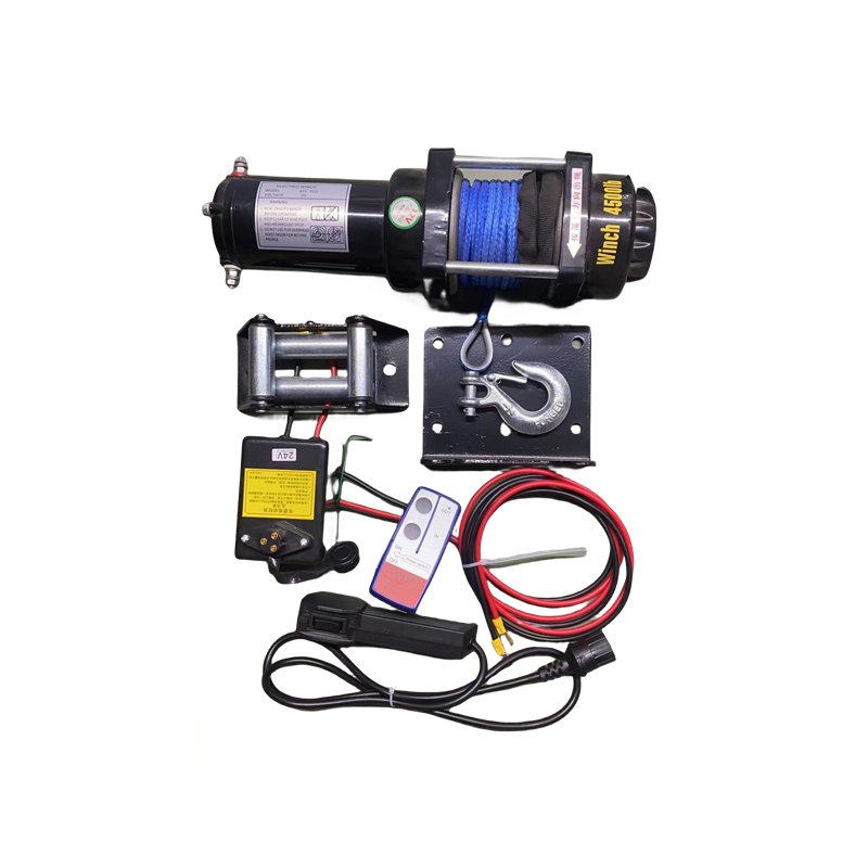12 Volt Mining Small Wire Rope Manual Hand Offroad Electric Winches