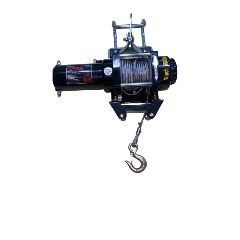 12 Volt Mining Small Wire Rope Manual Hand Offroad Electric Winches