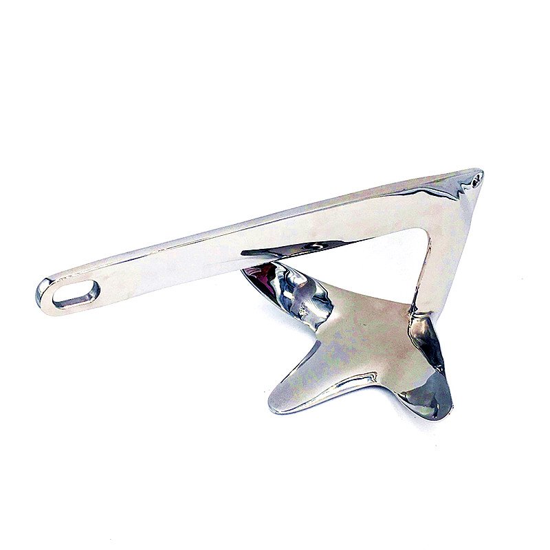 LARIN 20KG 316 Stainless Steel High Polished Marine Boat Anchor Bruce Anchor for Sale