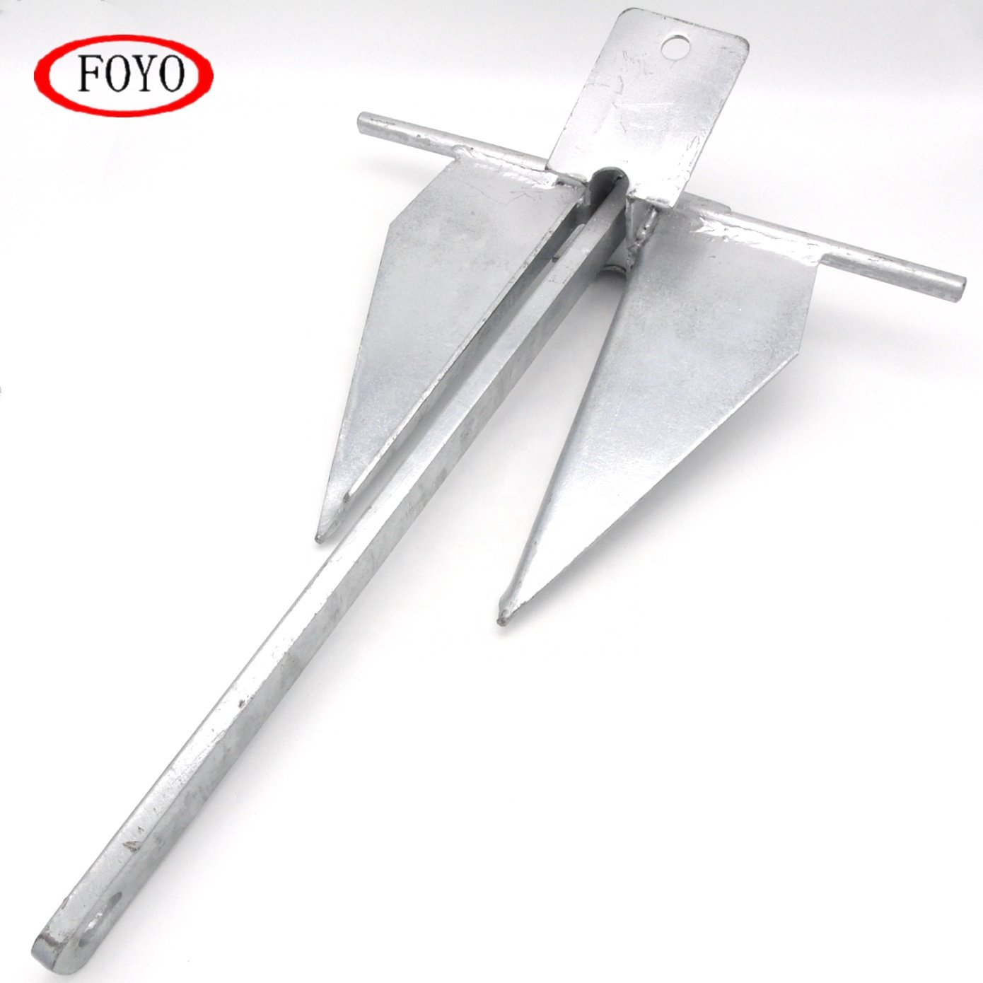 Foyo Brand Hot Sale Boat Accessories Marine Galvanize Danforth Fluke Anchor for Ship and Yacht and Kayak