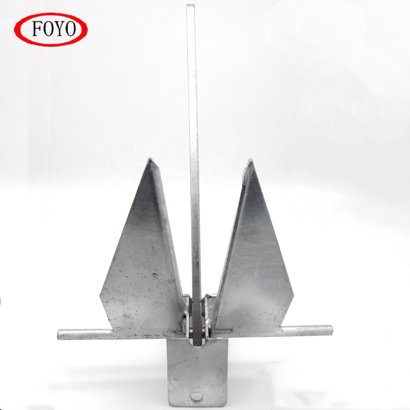Foyo Brand Hot Sale Boat Accessories Marine Galvanize Danforth Fluke Anchor for Ship and Yacht and Kayak