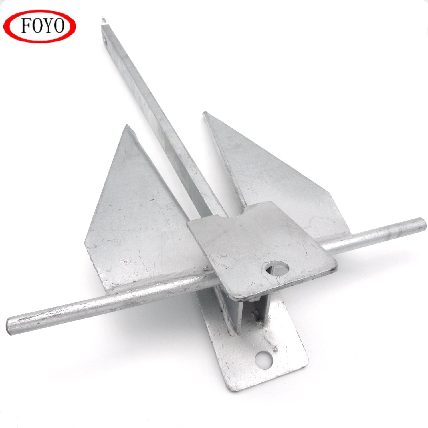 Foyo Brand Hot Sale Boat Accessories Marine Galvanize Danforth Fluke Anchor for Ship and Yacht and Kayak