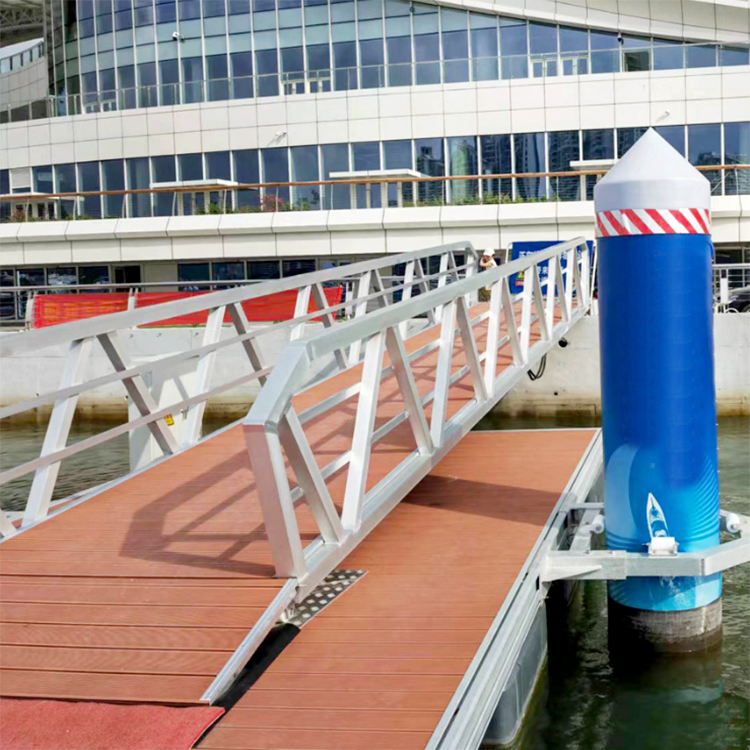 Marina Aluminum Bridge with Gangway Design