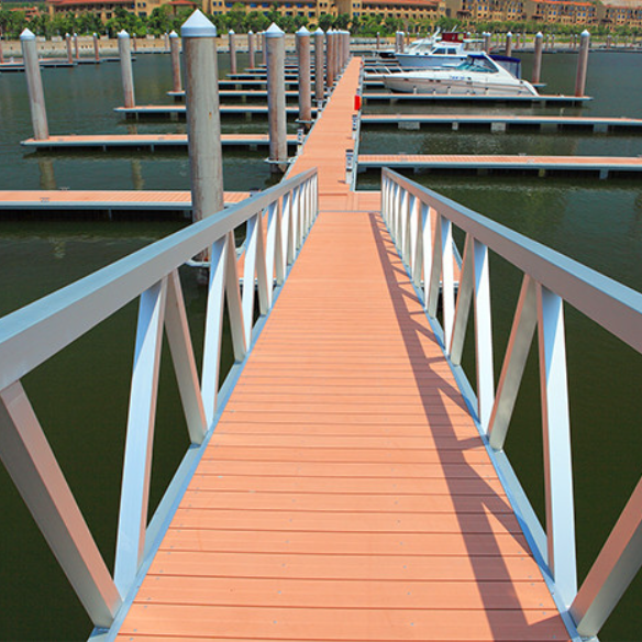 Marina Aluminum Bridge with Gangway Design