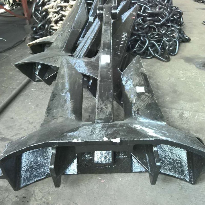 HLM Marine Anchor Boat Steel AC-14 HHP Stockless Anchor High Holding Power AC 14 Anchor