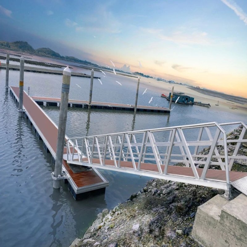 Heavy Duty Marine Dock Aluminum Gangway Ship Boat Aluminium Gangways for Sale