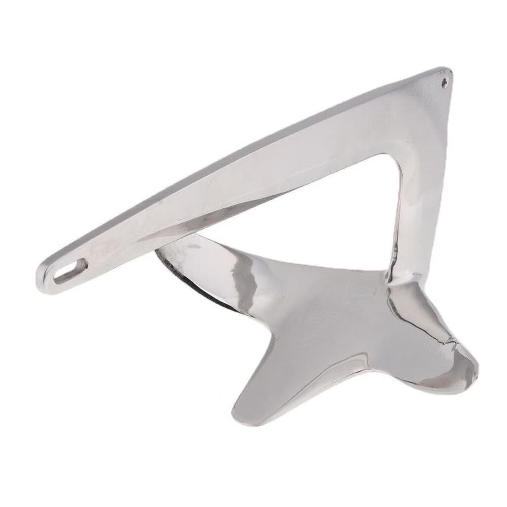 3 Kg Ancora Stainless Bruce Anchor Ancora 10 Kg Polished 316 Stainless Steel Marine Bruce Anchor 2kg With Polishing Bruce Anchor