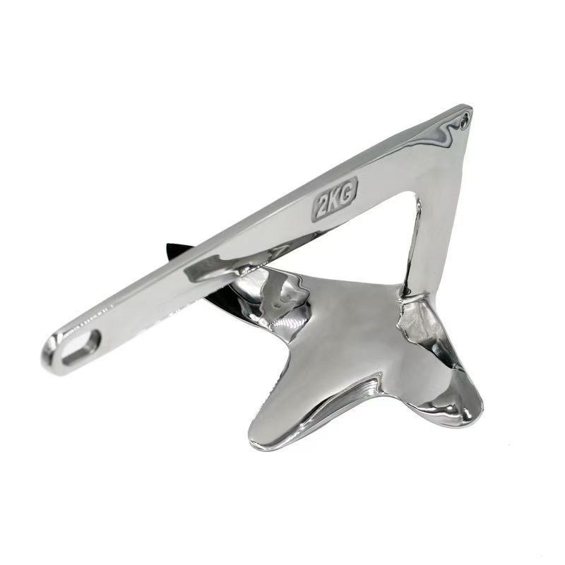 3 Kg Ancora Stainless Bruce Anchor Ancora 10 Kg Polished 316 Stainless Steel Marine Bruce Anchor 2kg With Polishing Bruce Anchor