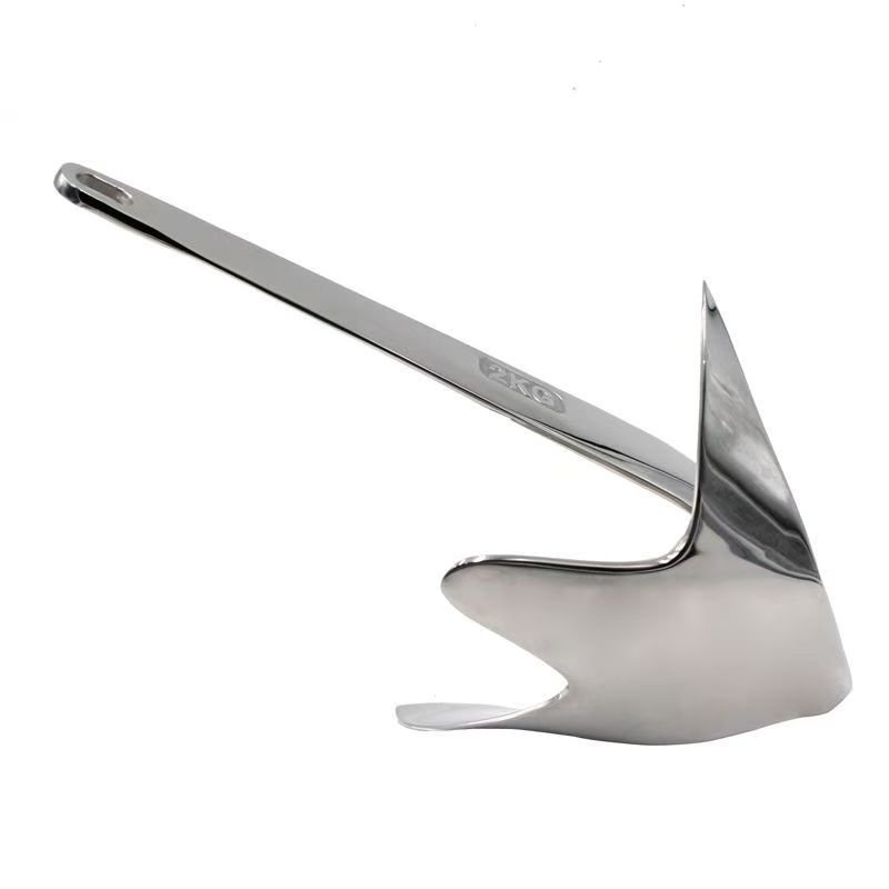 3 Kg Ancora Stainless Bruce Anchor Ancora 10 Kg Polished 316 Stainless Steel Marine Bruce Anchor 2kg With Polishing Bruce Anchor