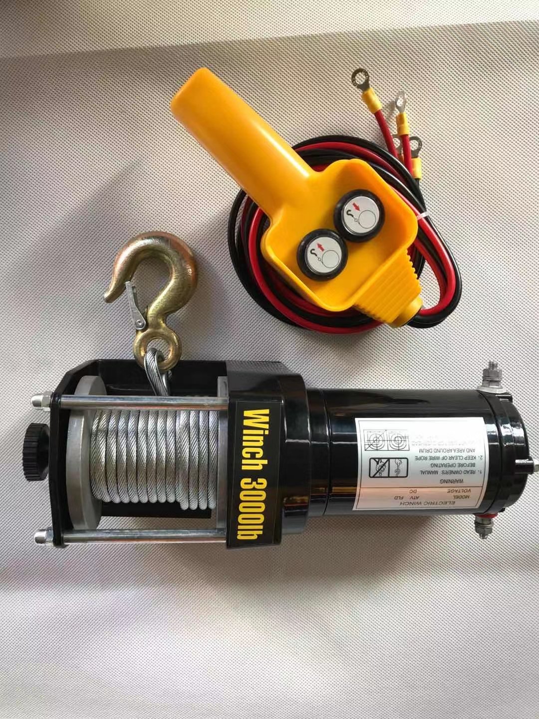 Suv Offroad Electric Warn Winch Roller Motor Fairlead Truck Rescue Waterproof Atv 12v 24V 2000lbs to 20000lbs 4x4 4-way