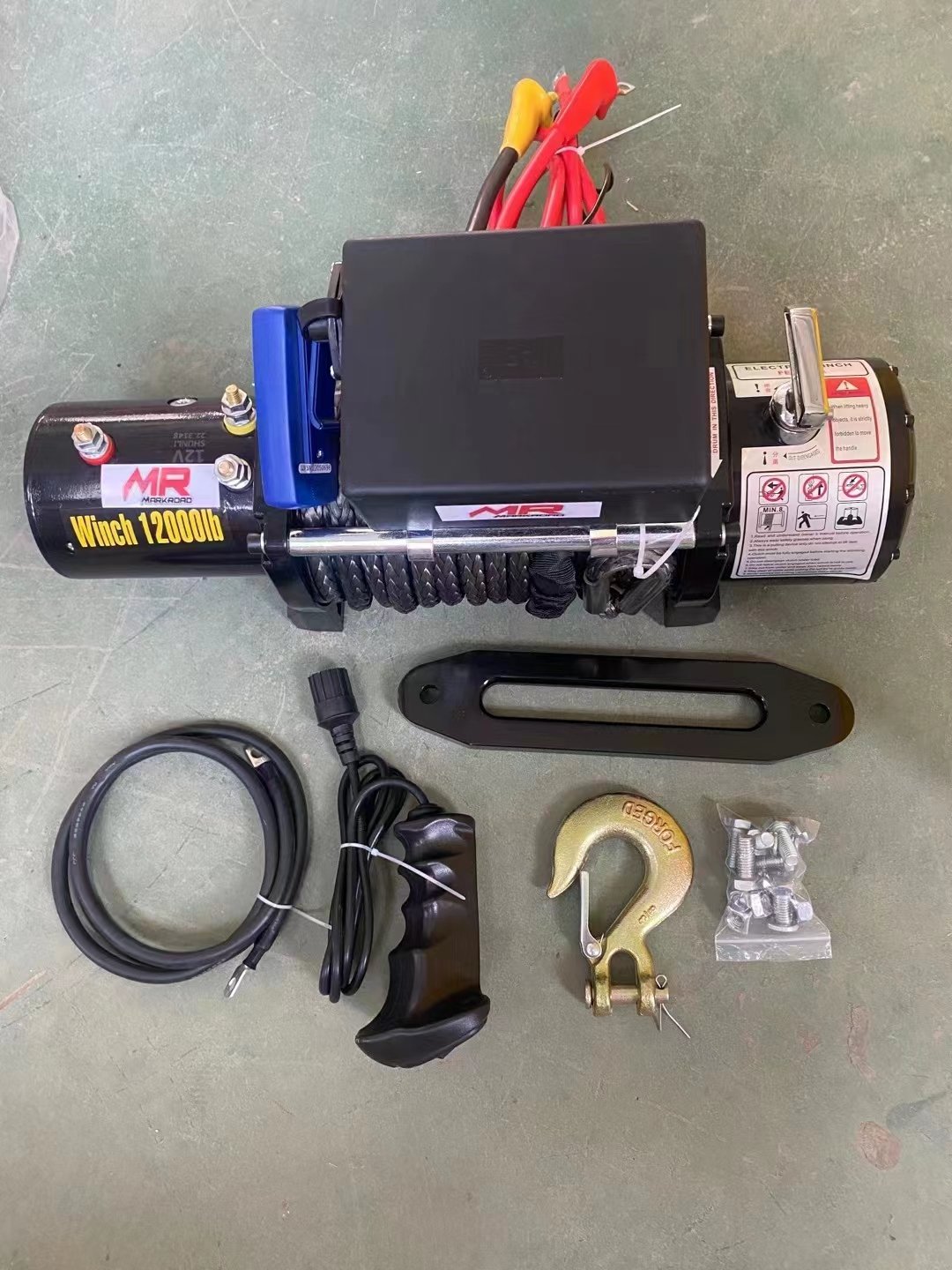 Suv Offroad Electric Warn Winch Roller Motor Fairlead Truck Rescue Waterproof Atv 12v 24V 2000lbs to 20000lbs 4x4 4-way