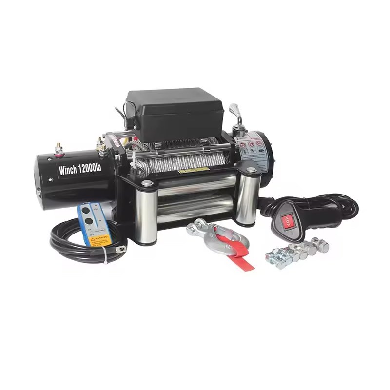 Hot Selling Off-road Car Winch 3500lbs Jeep Suv Electric Winch 12V 24V 48V Car Boat Anchor Motor Electric Winch