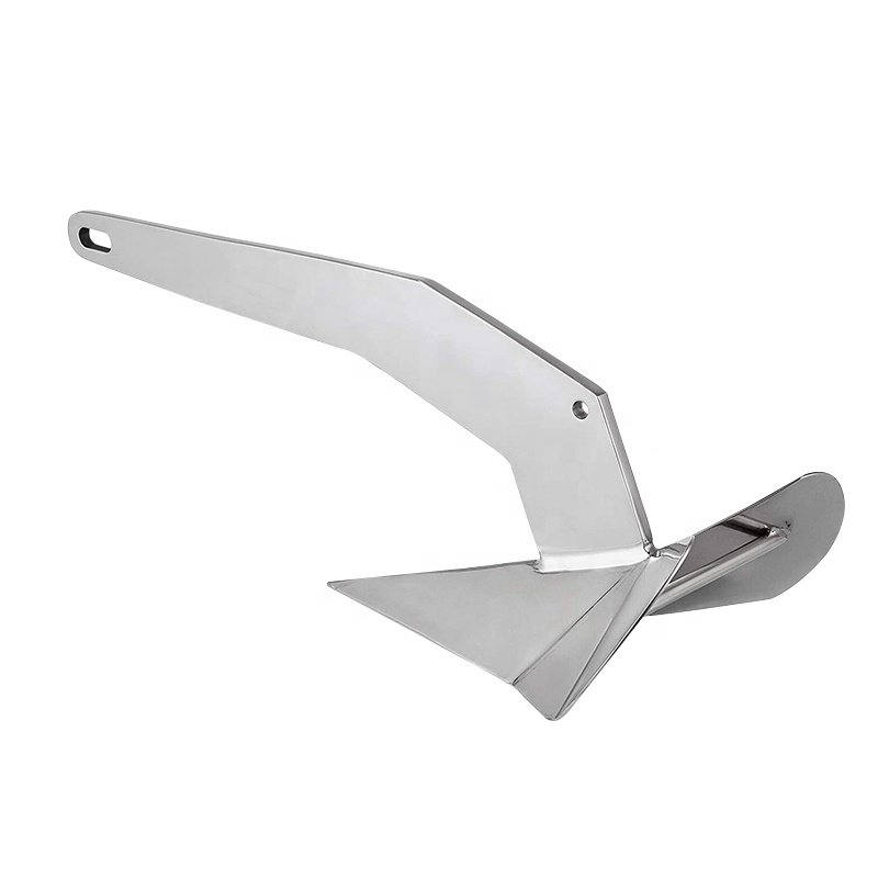 LARIN 33 lb (15 Kg) Stainless Steel 316 High Holding Power Delta Anchor for Sale