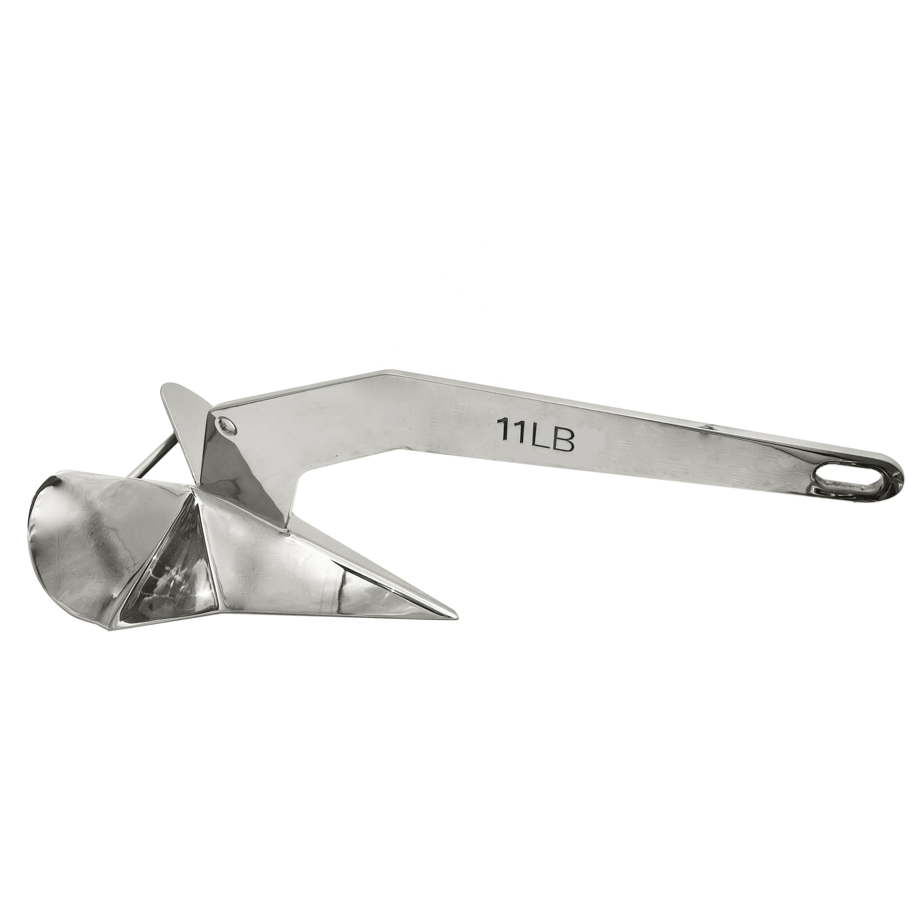 LARIN 33 lb (15 Kg) Stainless Steel 316 High Holding Power Delta Anchor for Sale