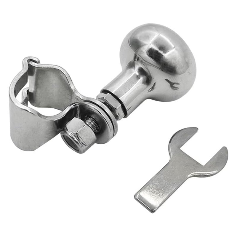 316 Stainless Steel Boat Steering Wheel Knob, Steering Wheel Maneuvering Knob Dia. from 5/8'' to 1''
