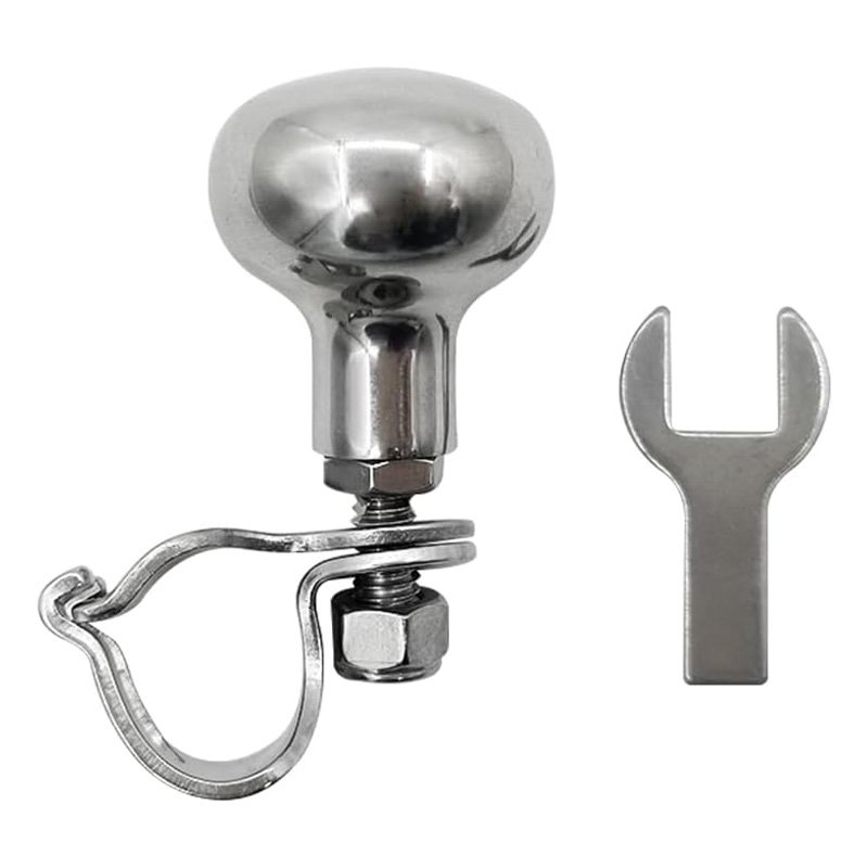 316 Stainless Steel Boat Steering Wheel Knob, Steering Wheel Maneuvering Knob Dia. from 5/8'' to 1''