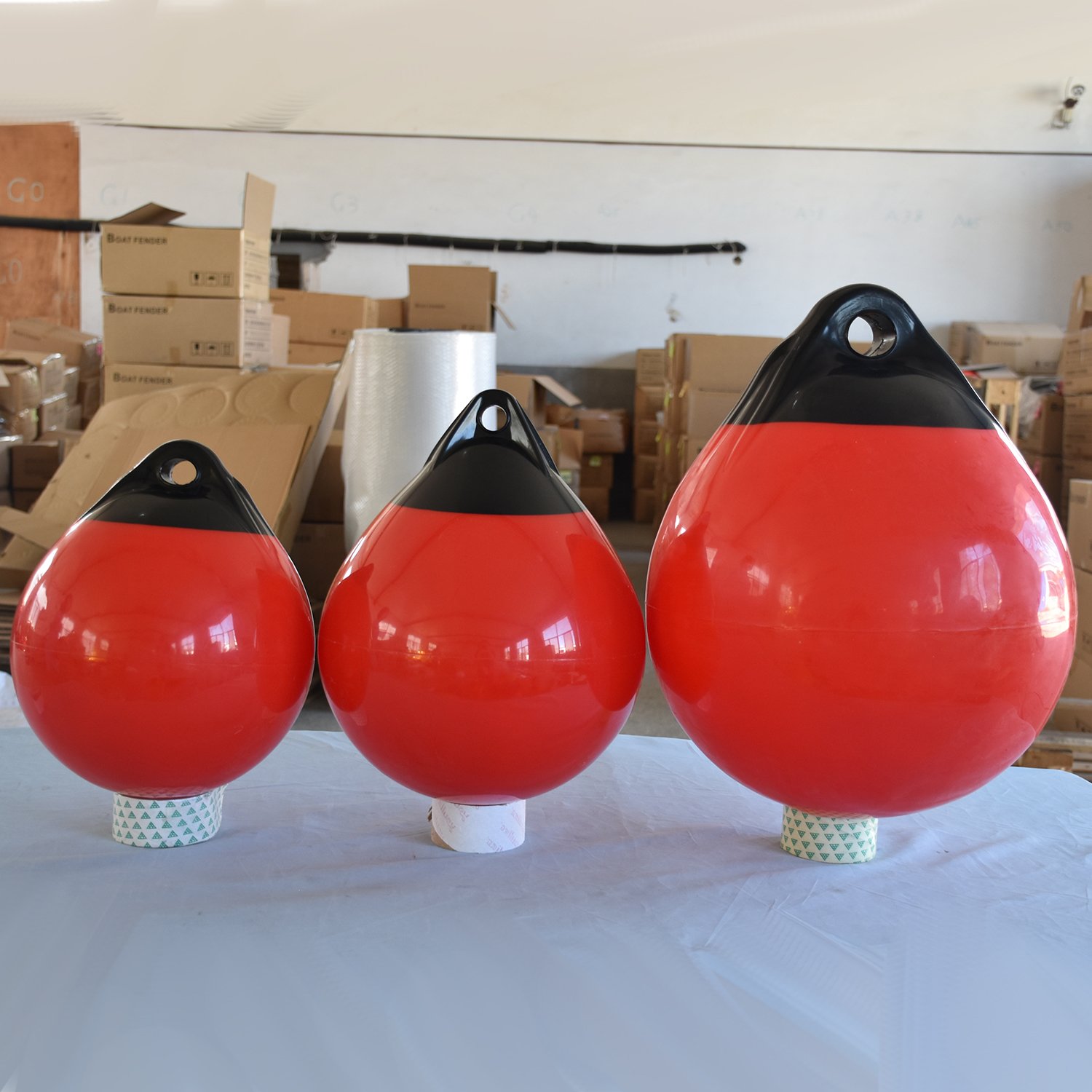 Marine Dock Round Anchor Inflatable Vinyl a Series Shield Protection Boat Fender