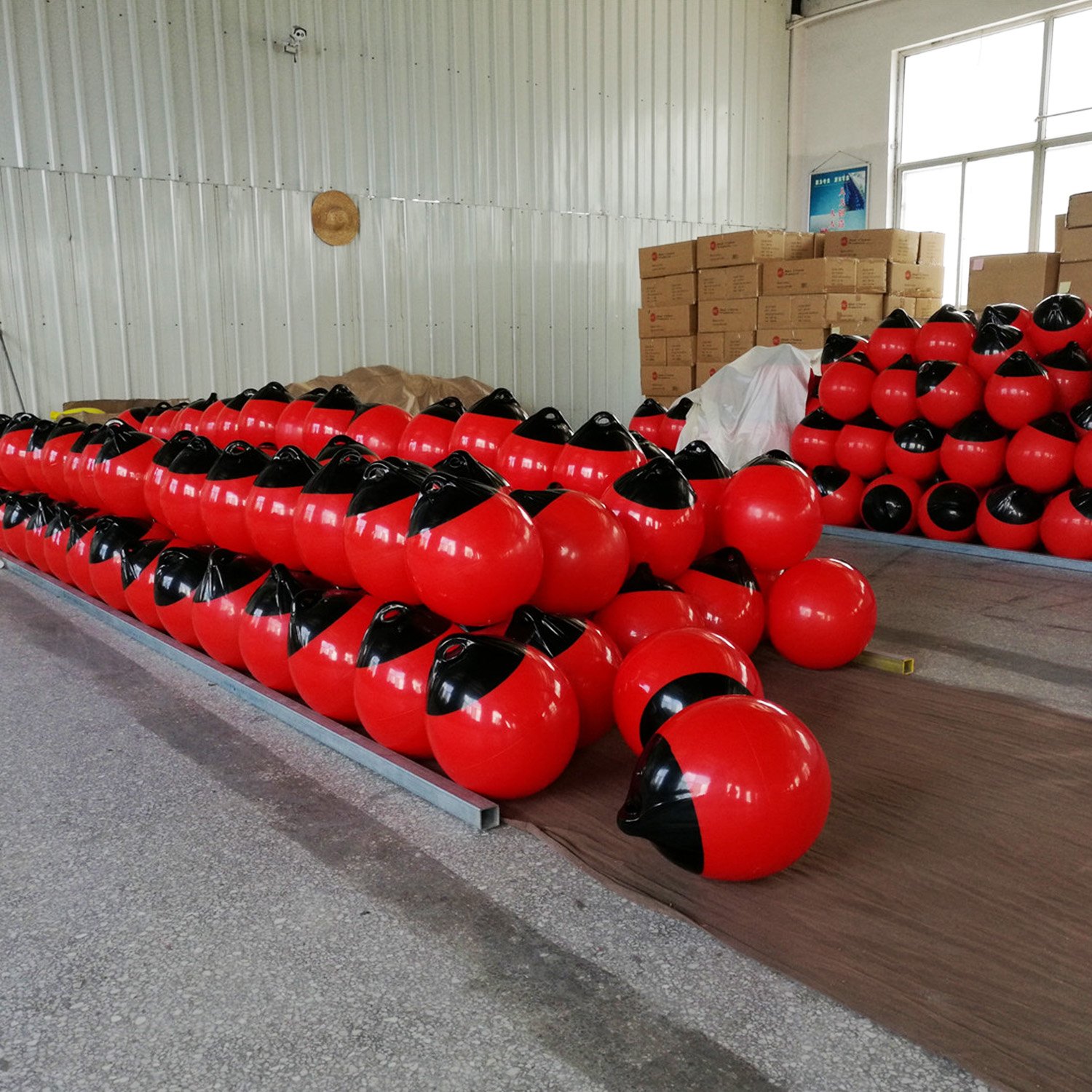 Marine Dock Round Anchor Inflatable Vinyl a Series Shield Protection Boat Fender