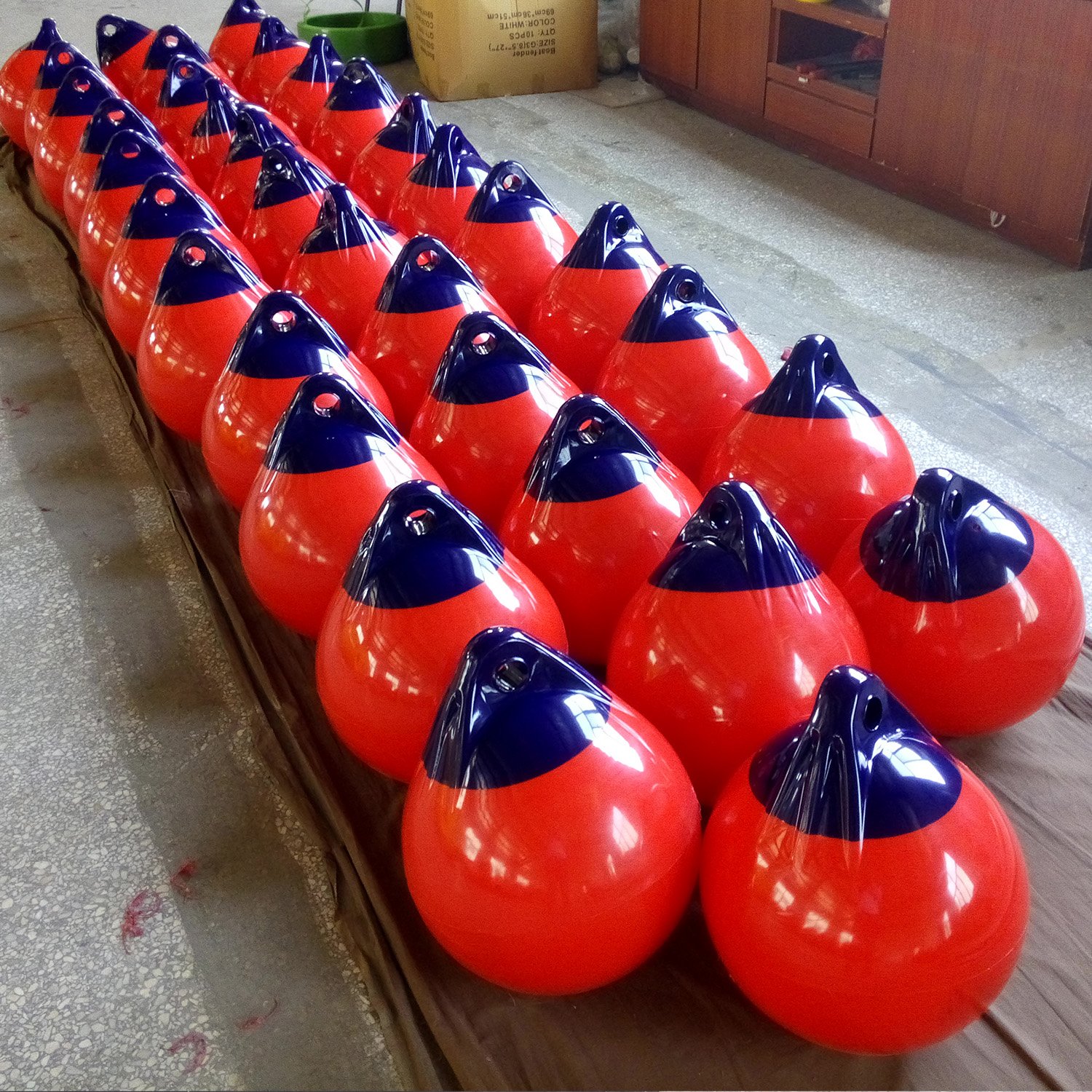 Marine Dock Round Anchor Inflatable Vinyl a Series Shield Protection Boat Fender