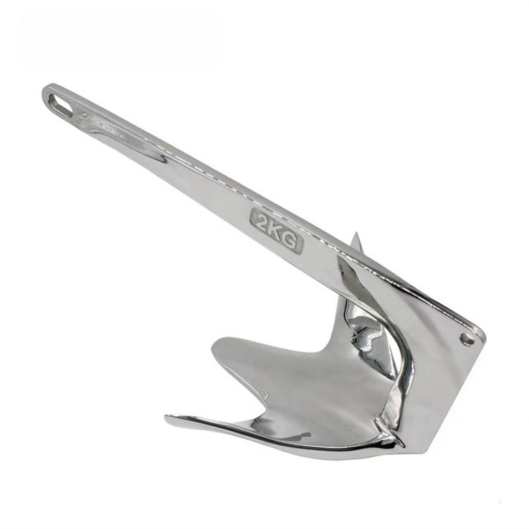 Wholesale Marine Hardware Boat 316 Stainless Steel High Quality Boat Accessories Bruce Anchor Carbon Steel Anchor