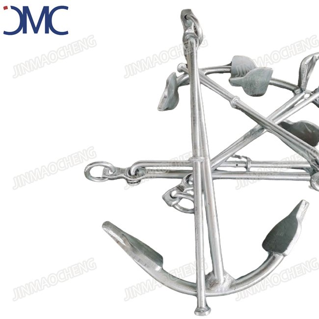 Forged Chinese Carbon Steel Anchors 50Kgs for Inflatable Boat