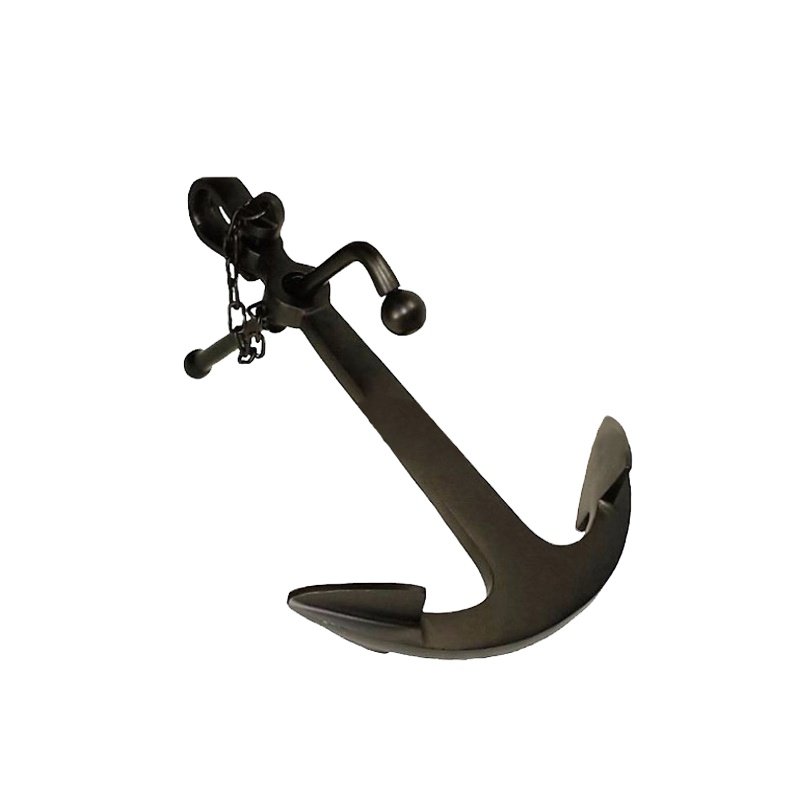 Heavy Duty Black Bitumen Painted Marine Ship Hall Anchor