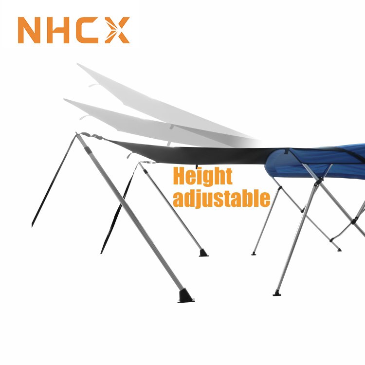 NHCX 15-years Factory Boat T-Top Shade Bimini Top Extension Marine Boat T-Top With BSCI