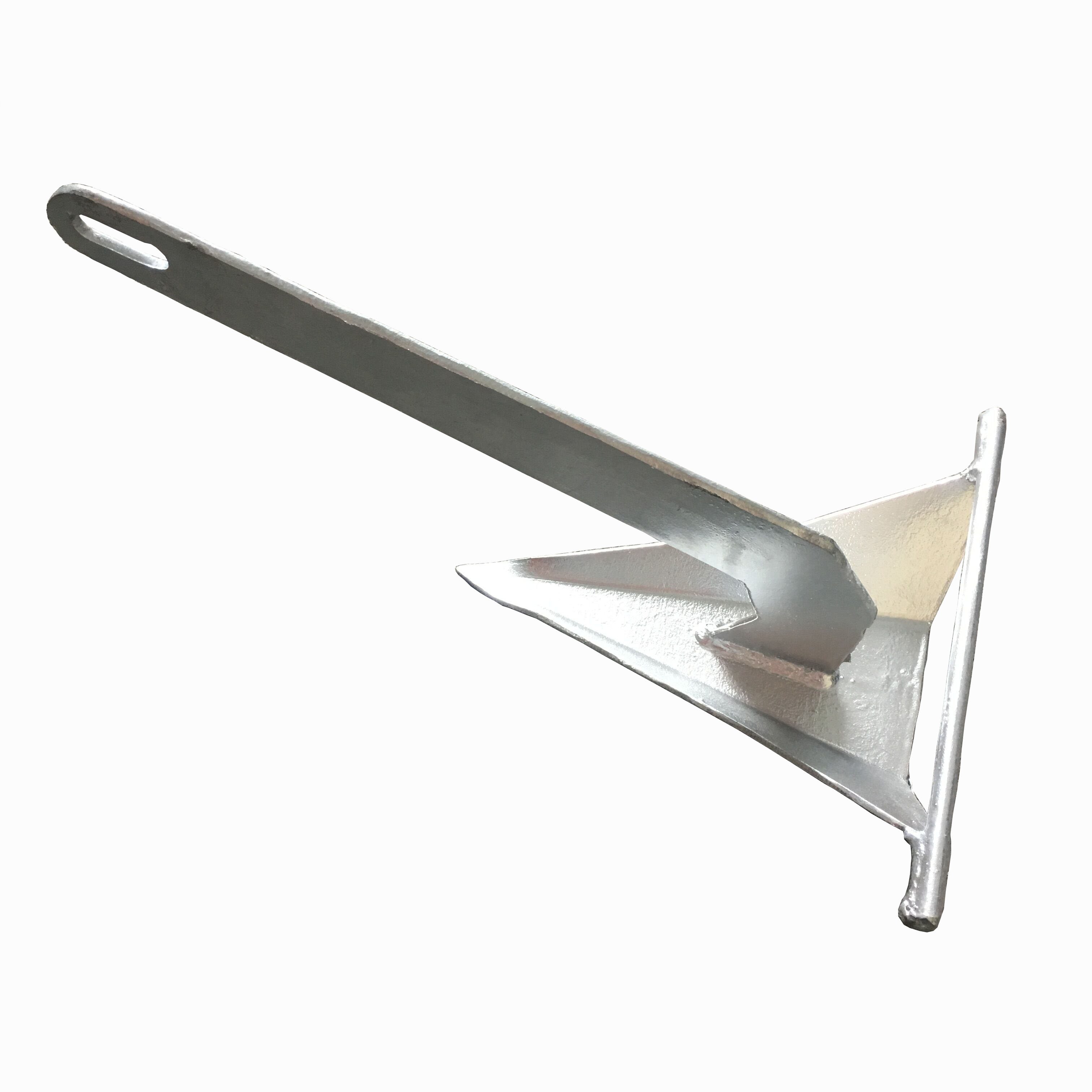 2019 Best Galvanized Small Boat Marine Yacht Danforth Bruce Fishing Anchor Rope Kit Sand Mud Bottom