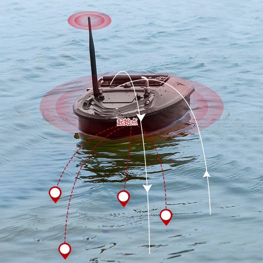 Bait Boat with GPS for Carp FishingGPS 40 Anchor Points