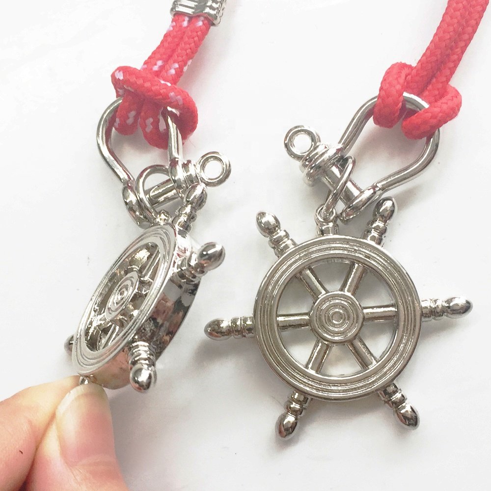 Customized Souvenir Gift Rope Boat Anchor Rudder Anchor Keyring