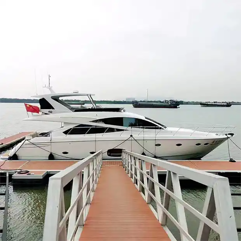 High Quality Aluminum Floating Dock for Boat Yachts Marine Jetty with Gangway