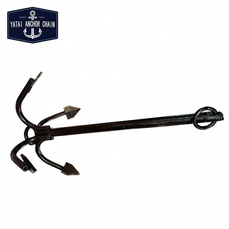 Four-Fluked Marine Boat Anchor Grapnel for Fishing Boats