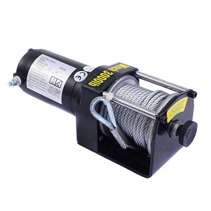 off Road Winch Mini 12v Power Electric Winch with 3500 Lbs Motor