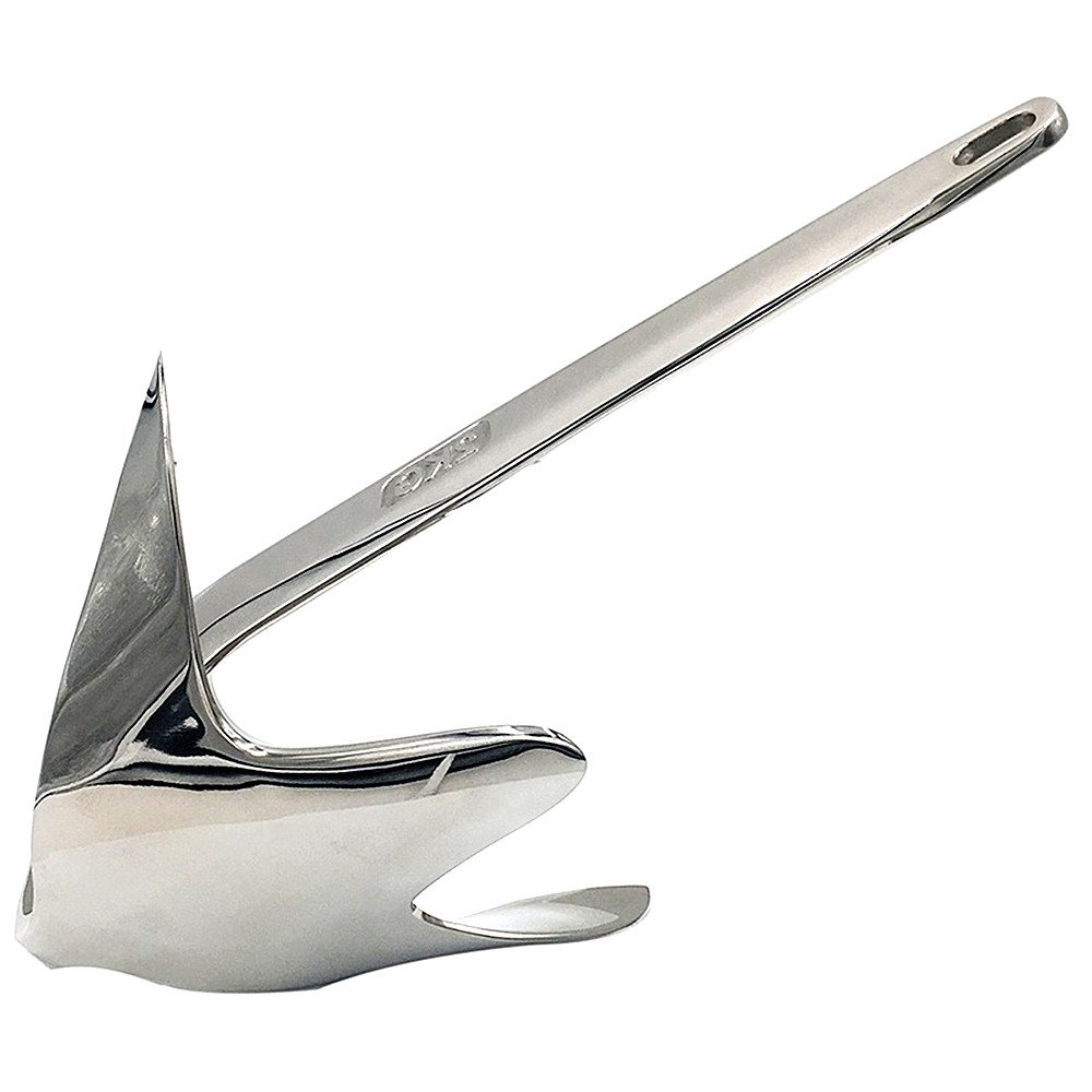 LARIN Marine Hardware Boat Parts Boat Anchor Stainless Steel 316 Bruce Anchor for Yacht Boat