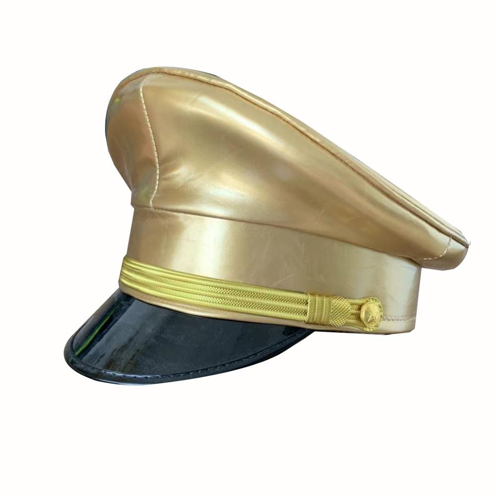Customizable logo Captain Flat Navy Hat Beach Yacht Party Boat Anchor Sailor Hat Carnival Festive Party Decorative Hat