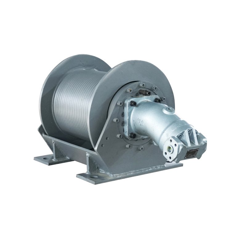 Single Drum Planetary Reducer 5 10 Ton Hydraulic Winch for Tractors Anchor Excavator Shrimp Boat Fishing Net