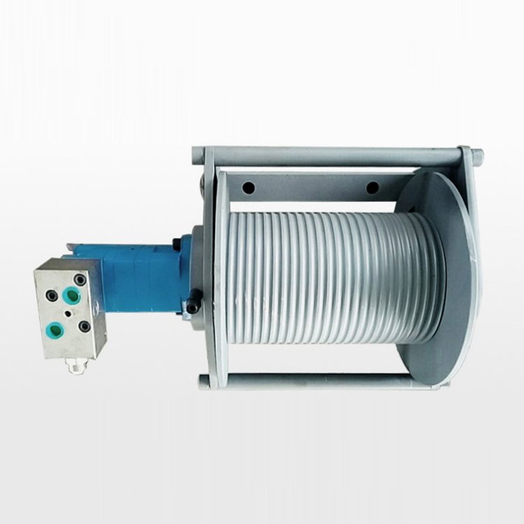 Single Drum Planetary Reducer 5 10 Ton Hydraulic Winch for Tractors Anchor Excavator Shrimp Boat Fishing Net