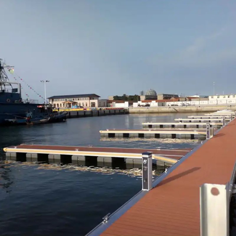 New Stable Pontoon Bridge Sea Aluminum Floating Docks Pier Water Systems Aluminum Deck Covers Floats