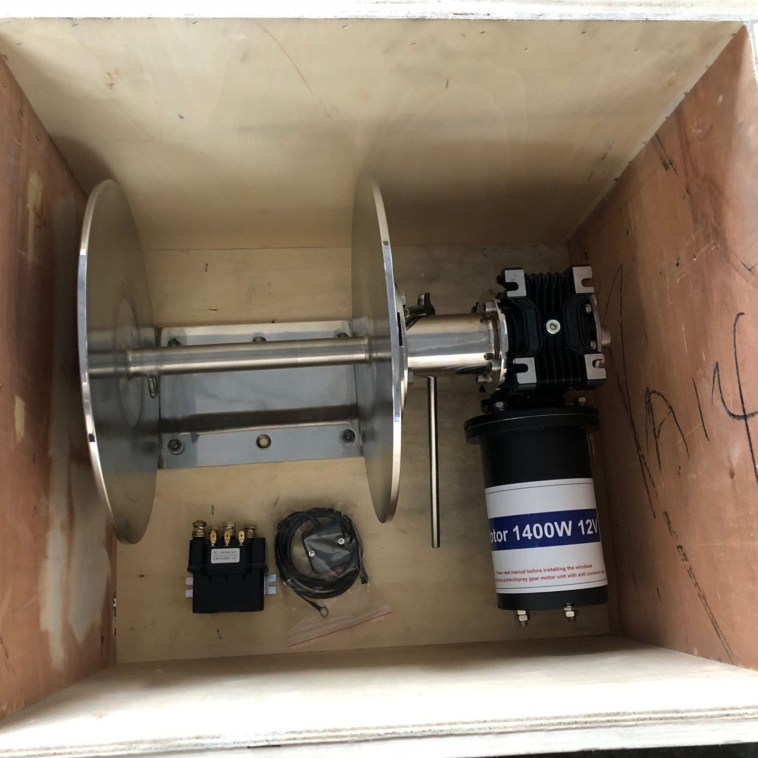 Boat Yacht Anchor Winch 12V Electric Boat Motor 24V