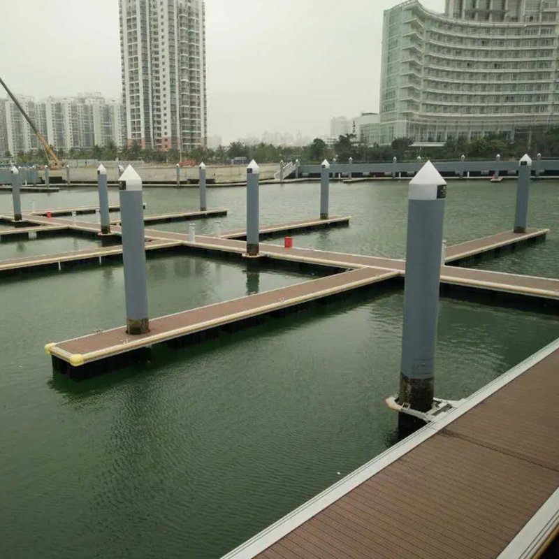 Aluminum Frame Dock Platform Marina Floating Jetty Aluminium Finger Pontoon Bridges